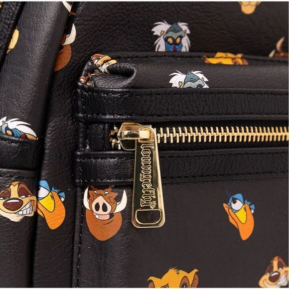 NEW Loungefly Collection Lounge Exclusive Lion King Black Mini Backpack 1 main image 16
